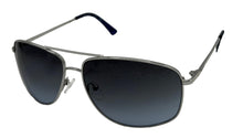 Load image into Gallery viewer, Timberland Sunglass Mens Shiny Nickeltin Rectangle, Smoke Lens TB7288 10B
