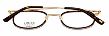 Load image into Gallery viewer, Jones New York Mens Square Tortoise Gold Metal Eyewear Frame, J360. 49mm
