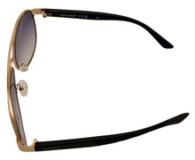 Load image into Gallery viewer, Timberland Gold Mens Metal Rectangle Aviator Sunglass, Blue Gradient TB7258. 32W
