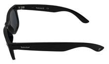 Load image into Gallery viewer, Timberland Men Sunglass Matte Black Plastic Square, Smoke Lens TB7156 2A
