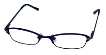 Load image into Gallery viewer, Jones New York Womens Metal Soft Rectangle Eyewear Frame, J468 Purple 50mm
