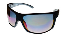 Load image into Gallery viewer, Timberland Sunglass Mens Matte Black Plastic Wrap, Flash Lens TB7191. 2Q
