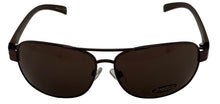 Load image into Gallery viewer, Perry Ellis Medium Brown Men Sunglass Metal Aviator , Brown Lens PE21 5

