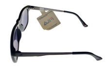 Load image into Gallery viewer, Fila Mens Black Grey Soft Square Sunglass, Smoke Gradient Lens SF9287. Z42Y
