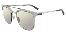 Load image into Gallery viewer, Police Silver Mirrored Square Men's Sunglasses SPL569V 579X 54
