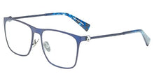 Load image into Gallery viewer, John Varvatos Square Titanium Metal Mens Eyewear Frame V182 Navy 55mm
