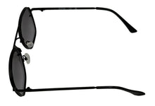 Load image into Gallery viewer, Kenneth Cole Reaction Satin Black Mens Metal Square Front Mount, KC1399 1B
