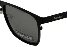 Load image into Gallery viewer, Timberland Sunglass Mens Matte Black Rectangle Metal, Flash Lens TB7176. 2C
