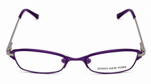Load image into Gallery viewer, Jones New York Womens Metal Soft Rectangle Eyewear Frame, J468 Purple 50mm

