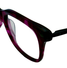 Load image into Gallery viewer, Share Jones New York Mens Petite Purple Plastic Square Eyewear Frame, J233 48mm Jones New York
