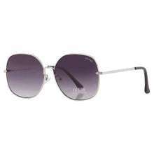 Load image into Gallery viewer, Guess Sunglass Womens Nickeltin Oversized Square Smoke Gradient Lens GF0385. 10B
