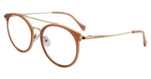 Load image into Gallery viewer, Lucky Brand Mens Ophthalmic Eyeglass Round Tortoise Gold Metal D117. 51mm
