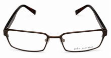 Load image into Gallery viewer, John Varvatos Eyeglasses Rectangle Men Brown Eyewear Frame V133. 55mm
