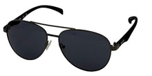 Load image into Gallery viewer, Kenneth Cole Reaction Shiny Gunmetal Mens Metal Aviator Sunglass KC1318 8A

