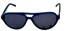Load image into Gallery viewer, TONY HAWK Mens Navy Plastic Aviator Rxable Sunglass Smoke Lens 2002 2
