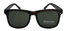 Load image into Gallery viewer, Kenneth Cole Reaction Mens Rectangle Matte Tortoise Sunglass, KC1401 52N
