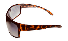 Load image into Gallery viewer, Timberland Rectangle Mens Plastic Wrap Matte Havana Sunglass TB7191. 56P
