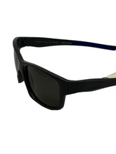 Load image into Gallery viewer, Perry Ellis Sunglass Mens Grey Plastic Sport Rectangle Wrap, Smoke Lens PE105 2
