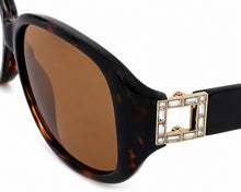 Load image into Gallery viewer, Esprit Women's Sunglasses Plastic Rectangle Brown / Crystal / Brown. ET19315 532
