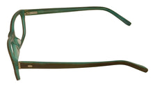 Load image into Gallery viewer, Jones New York Petite Plastic Rectangle Eyewear Frame,  Brown Blue J221 . 48mm
