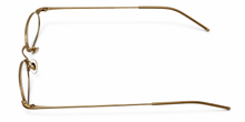 Load image into Gallery viewer, John Varvatos Eyeglasses Oval Men Gold Metal Eyewear Frame V127 48mm
