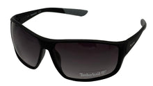 Load image into Gallery viewer, Timberland Rectangle Mens Plastic Wrap Matte Black Sunglass TB7198. 2B
