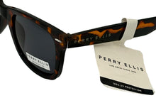 Load image into Gallery viewer, Perry Ellis Mens Sunglass Demi Plastic Square, Smoke Lens PE89 2
