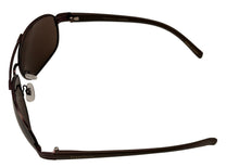 Load image into Gallery viewer, Perry Ellis Medium Brown Men Sunglass Metal Aviator , Brown Lens PE21 5
