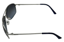 Load image into Gallery viewer, Timberland Sunglass Mens Shiny Nickeltin Rectangle, Smoke Lens TB7288 10B
