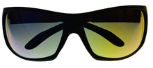Load image into Gallery viewer, Timberland Sunglass Mens Matte Black Plastic Wrap, Flash Lens TB7191. 2Q
