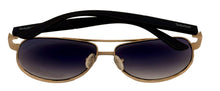 Load image into Gallery viewer, Timberland Gold Mens Metal Rectangle Aviator Sunglass, Blue Gradient TB7258. 32W

