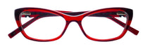 Load image into Gallery viewer, Jones New York Mens Plastic Soft Rectangle Eyewear Frame, J226 Burgundy 50mm
