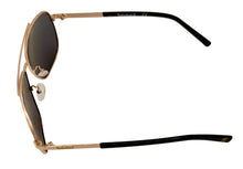 Load image into Gallery viewer, Timberland Men Gold Sunglass Metal Aviator, Green Polarized Lens TB7161 32D
