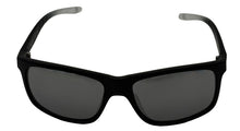 Load image into Gallery viewer, Timberland Mens Shiny Black Plastic Rectangle Wrap Sunglass TB7255. 1C
