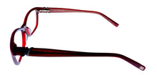 Load image into Gallery viewer, Jones New York Mens Plastic Soft Rectangle Eyewear Frame, J226 Burgundy 50mm
