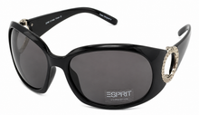 Load image into Gallery viewer, Esprit Women's Sunglasses Plastic Large Rectangle Wrap Black ET19291 538
