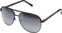 Load image into Gallery viewer, Guess Sunglass Mens Black Metal Aviator, Smoke Mirror Lens GF0172. 1C
