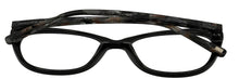 Load image into Gallery viewer, Jones New York Black Unisex Plastic Soft Cat Eye Eyewear Frame, J774 57mm
