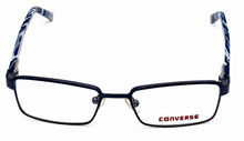 Load image into Gallery viewer, Converse Big Kids  Blue Gun Ophthalmic Soft Rectangle Metal Frame K012  47mm
