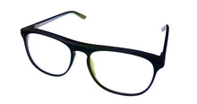 Load image into Gallery viewer, Perry Ellis Black Mens Plastic Square Eyewear Frame 393 Black 53mm
