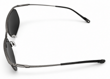 Load image into Gallery viewer, TUMI Men’s Tatara Gunmetal Stainless Steel Sunglasses ZEISS CR-39 Polarized Lens

