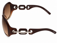 Load image into Gallery viewer, Esprit Sunglass Womens Soft Brown Fade Oversized Rectangle, ET 19400 535
