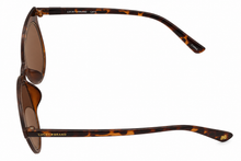 Load image into Gallery viewer, Lucky Brand Womens Tortoise Crystal Plastic Cateye Sunglass, Gradient Lens D2005
