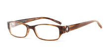 Load image into Gallery viewer, Jones New York Unisex Plastic Rectangle Eyewear Frame, Wood J732 51mm
