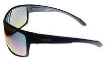 Load image into Gallery viewer, Timberland Sunglass Mens Matte Black Plastic Wrap, Flash Lens TB7191. 2Q
