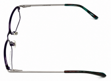Load image into Gallery viewer, Jones New York Womens Metal Soft Rectangle Eyewear Frame, J468 Purple 50mm

