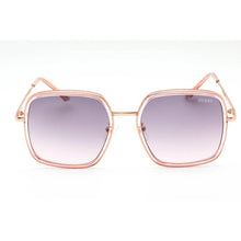 Load image into Gallery viewer, Guess Sunglass Womens Rose Gold Oversized Square Plastic, GF0389. 28T
