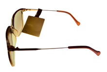 Load image into Gallery viewer, Lucky Brand Womens Brown Blush Plastic Square Sunglass, Gradient Lens SLBD 121
