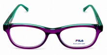 Load image into Gallery viewer, Fila Big Kids Purple Soft Square Plastic Eyewear Frame VF9457 48mm
