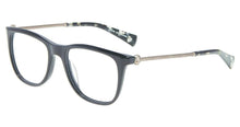 Load image into Gallery viewer, John Varvatos Square Mens Black Silver Eyewear Plastic Frame V418 52mm
